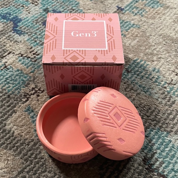 Gen3 Blake Trinket Dish with Lid Pink Terracotta - Picture 6 of 10